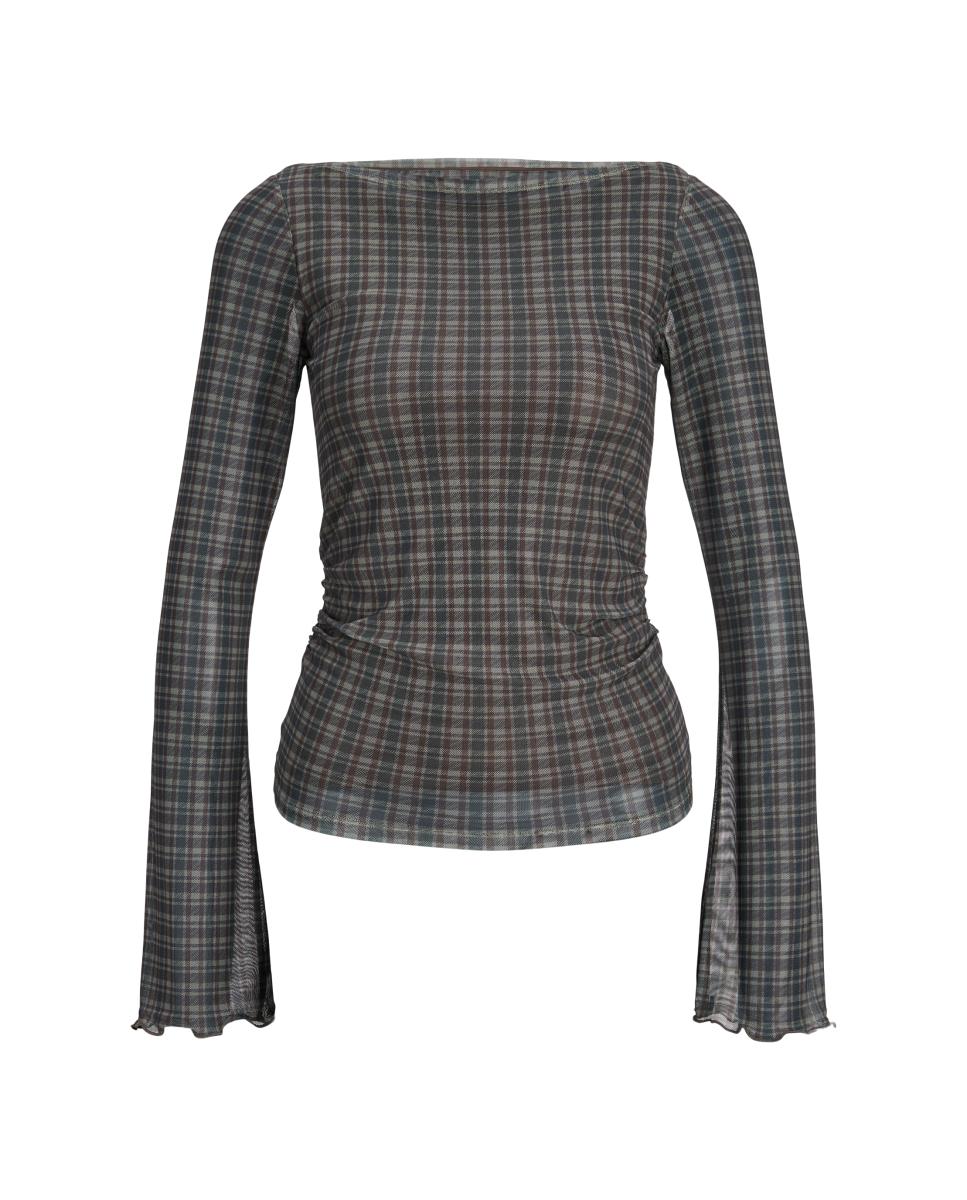 Imagen 5 de Camiseta de mujer manga larga - Jack & Jones - Marrón Marrón