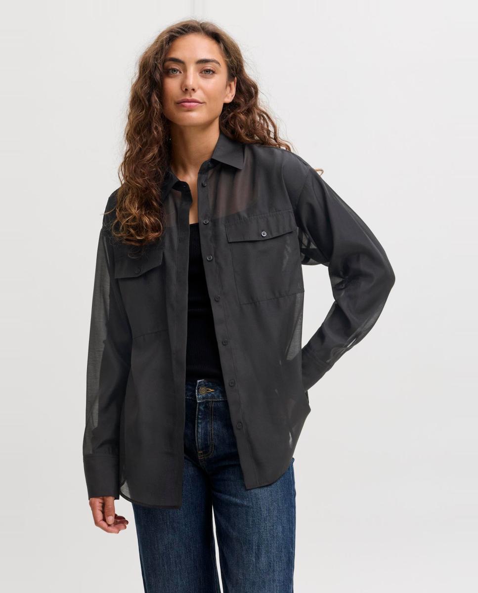 Camisa de mujer - Jack & Jones - Negro Negro-1