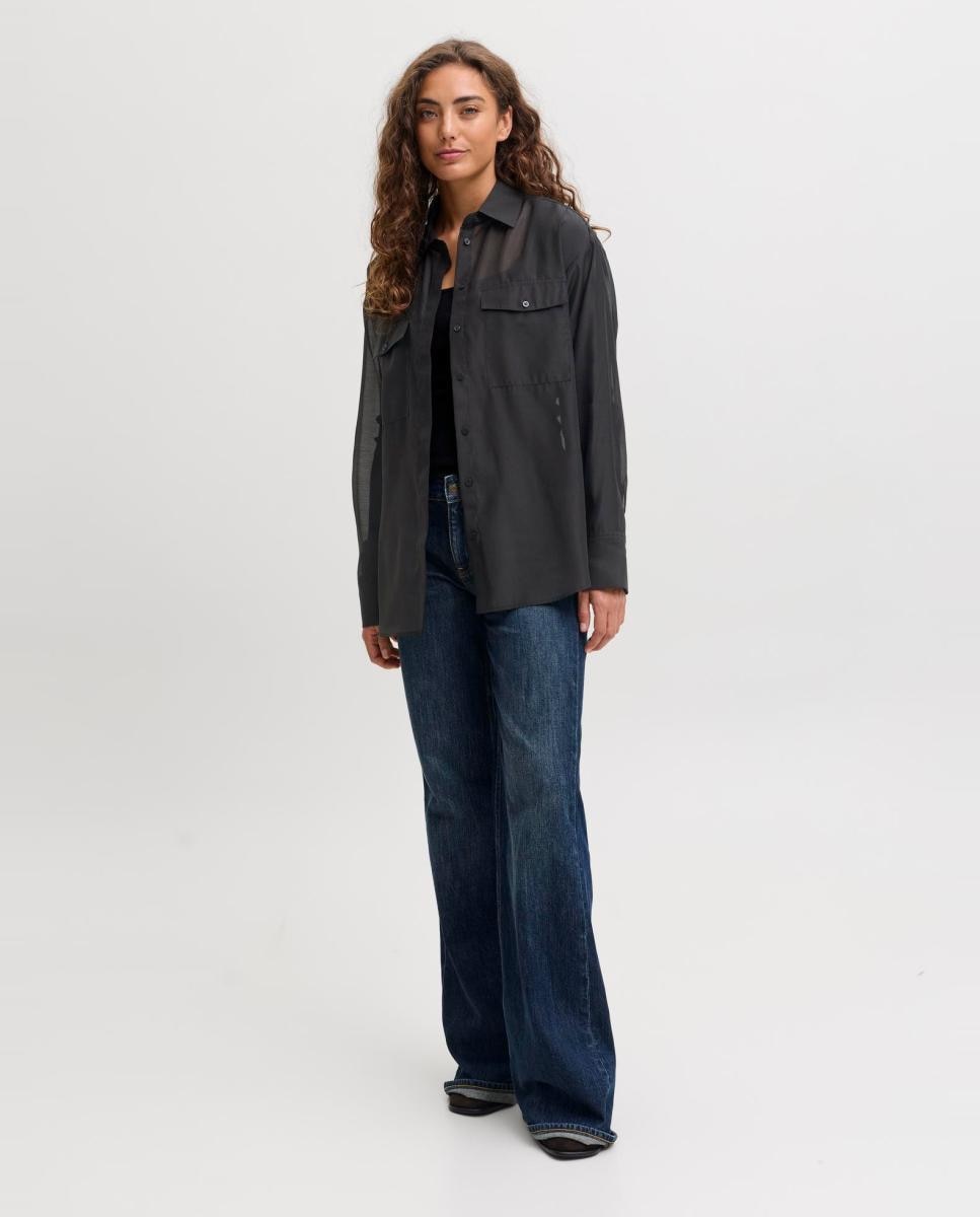 Camisa de mujer - Jack & Jones - Negro Negro-3