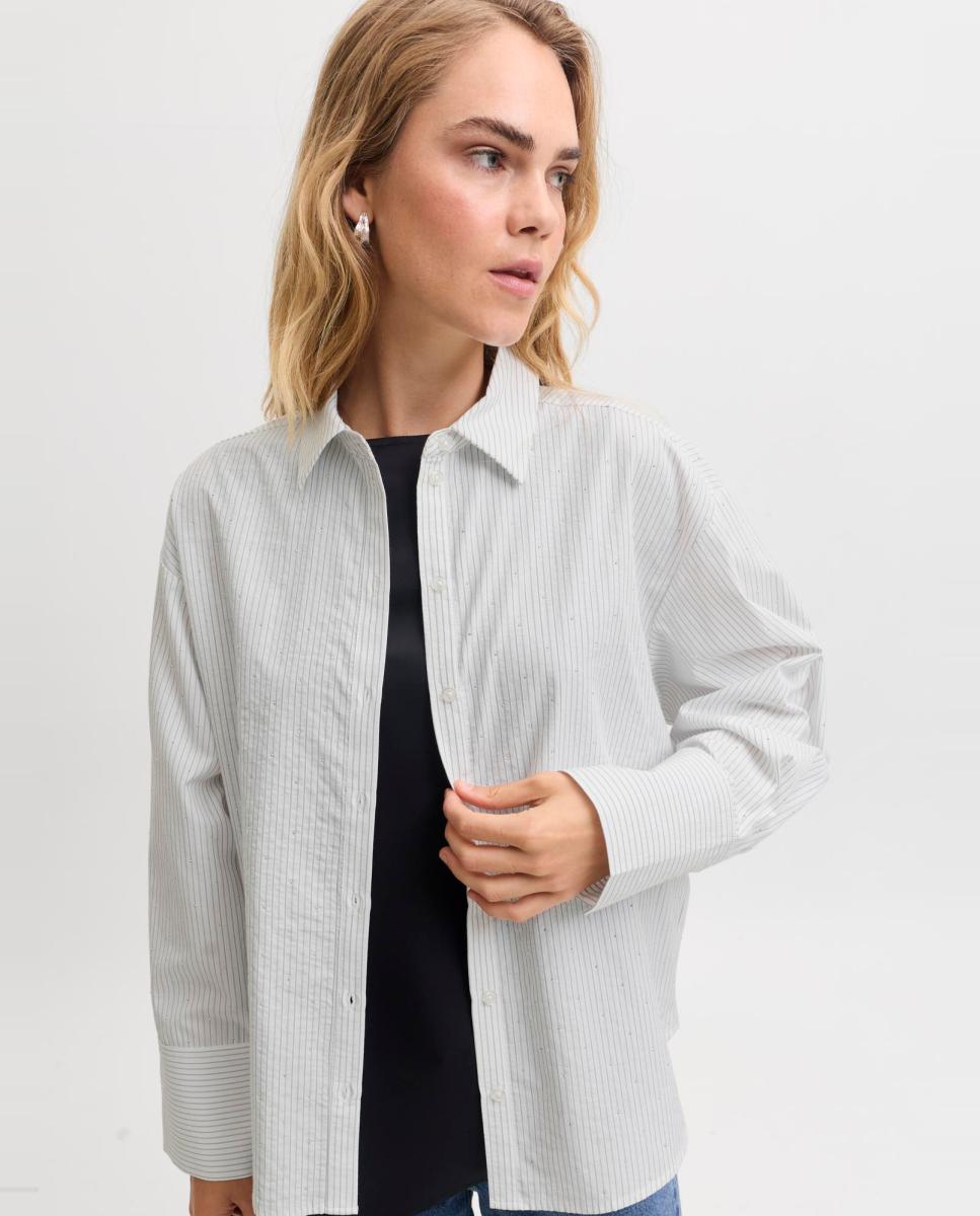 Imagen 2 de Camisa de mujer - Jack & Jones - Blanco hielo Blanco hielo