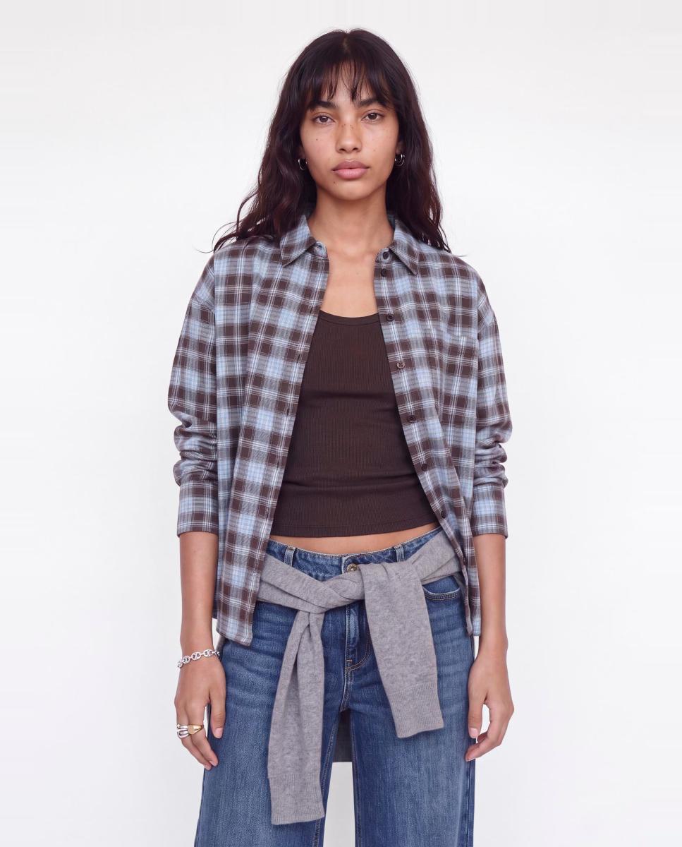 Imagen 1 de Camisa de mujer Marrón