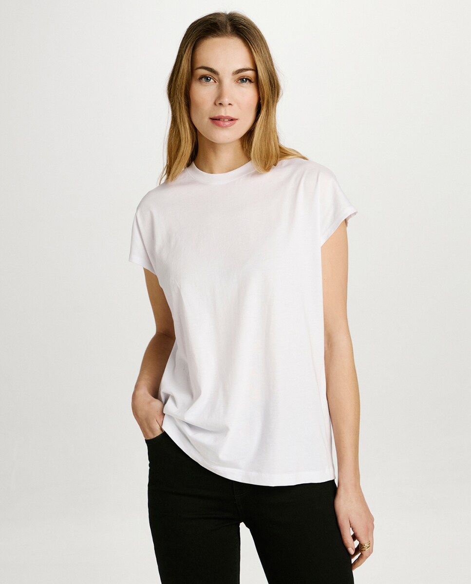 Camiseta de mujer oversize y manga corta · Jack Jones · El Corte