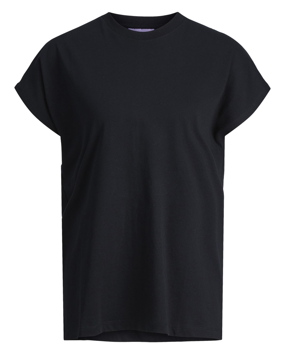 Camiseta de mujer oversize y manga corta - Jack & Jones - Negro Negro-6