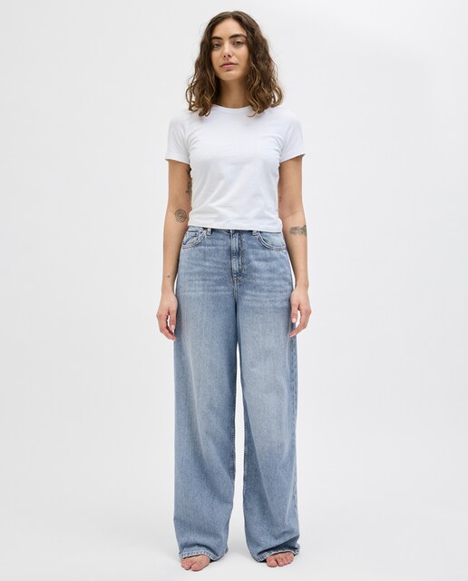 Imagen 0 de Vaquero wide leg tiro alto