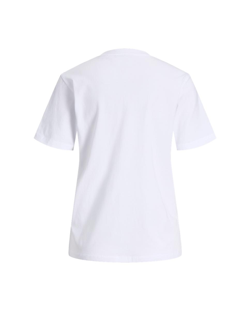 T-shirt estampada de mulher Branco-2