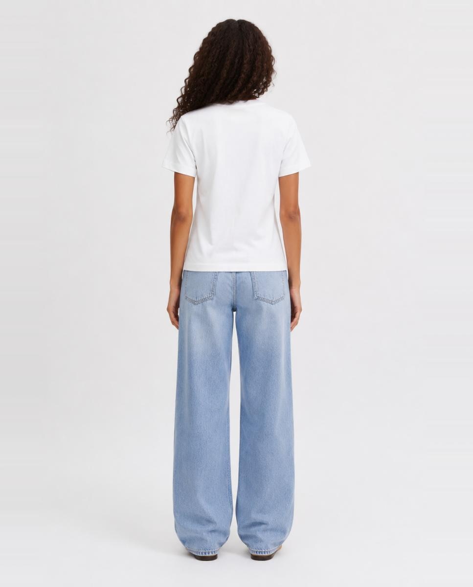 Camiseta de mujer de manga corta - Jack & Jones - Blanco Blanco-2