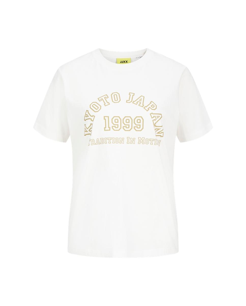 Camiseta de mujer de manga corta - Jack & Jones - Blanco Blanco-5