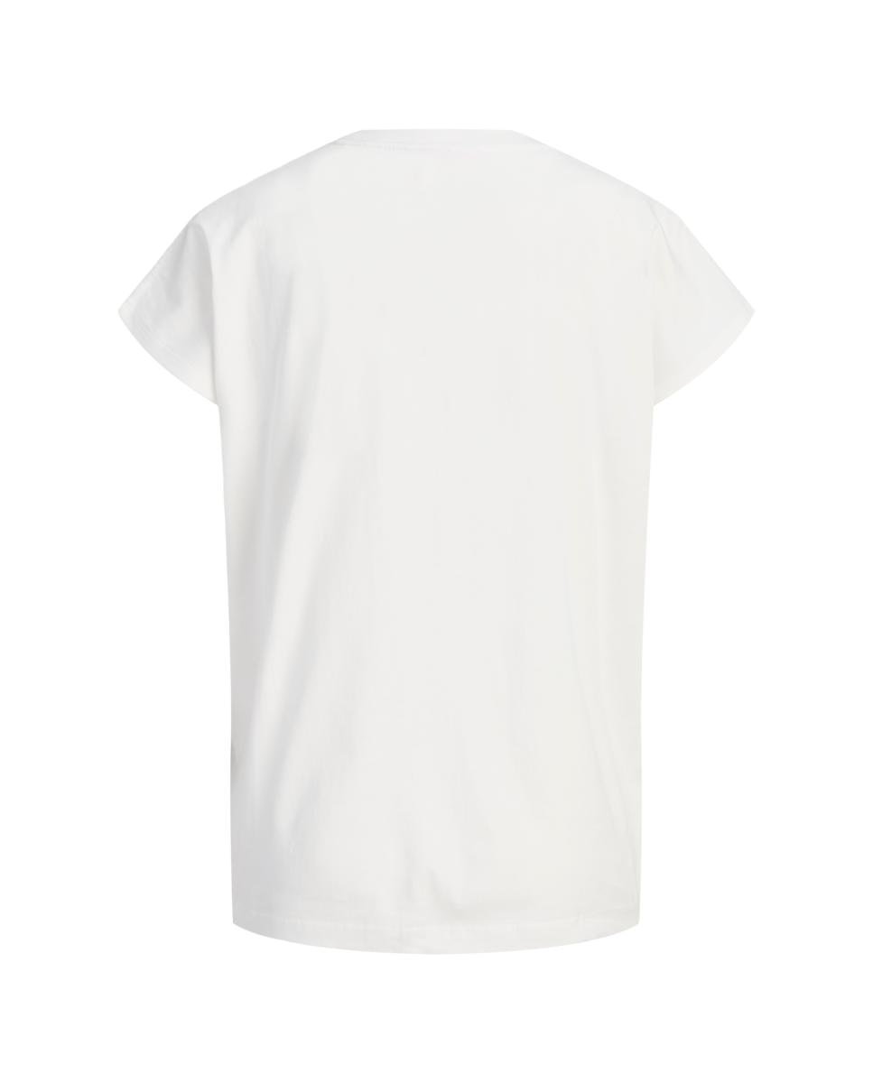 Camiseta dibujo frontal - Jack & Jones - Blanco hielo Blanco hielo-6