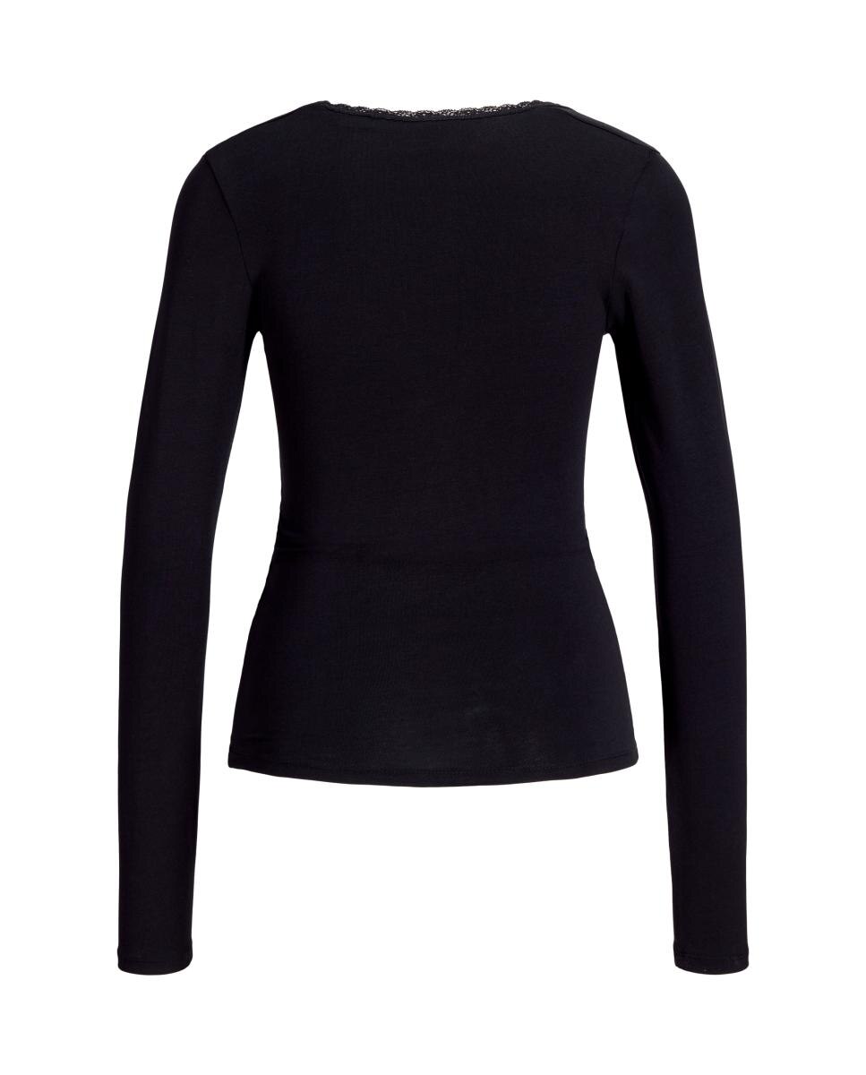 Camiseta de mujer manga larga - Jack & Jones - Negro Negro-6