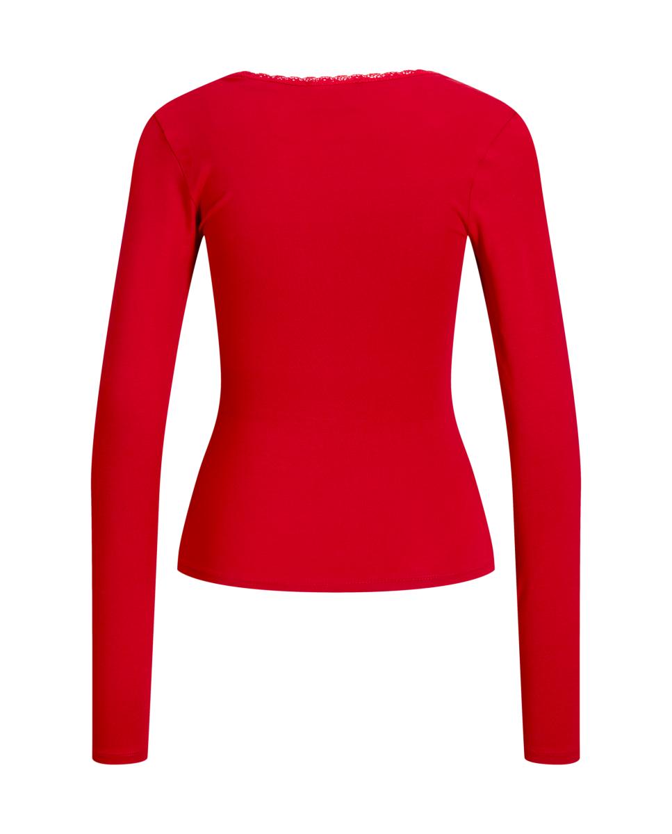 Camiseta de mujer manga larga - Jack & Jones - Burdeos Burdeos-6