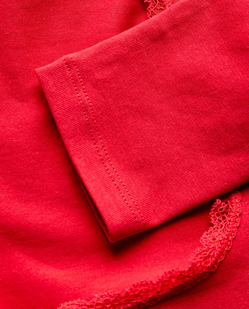 Camiseta de mujer manga larga - Jack & Jones - Burdeos Burdeos-8