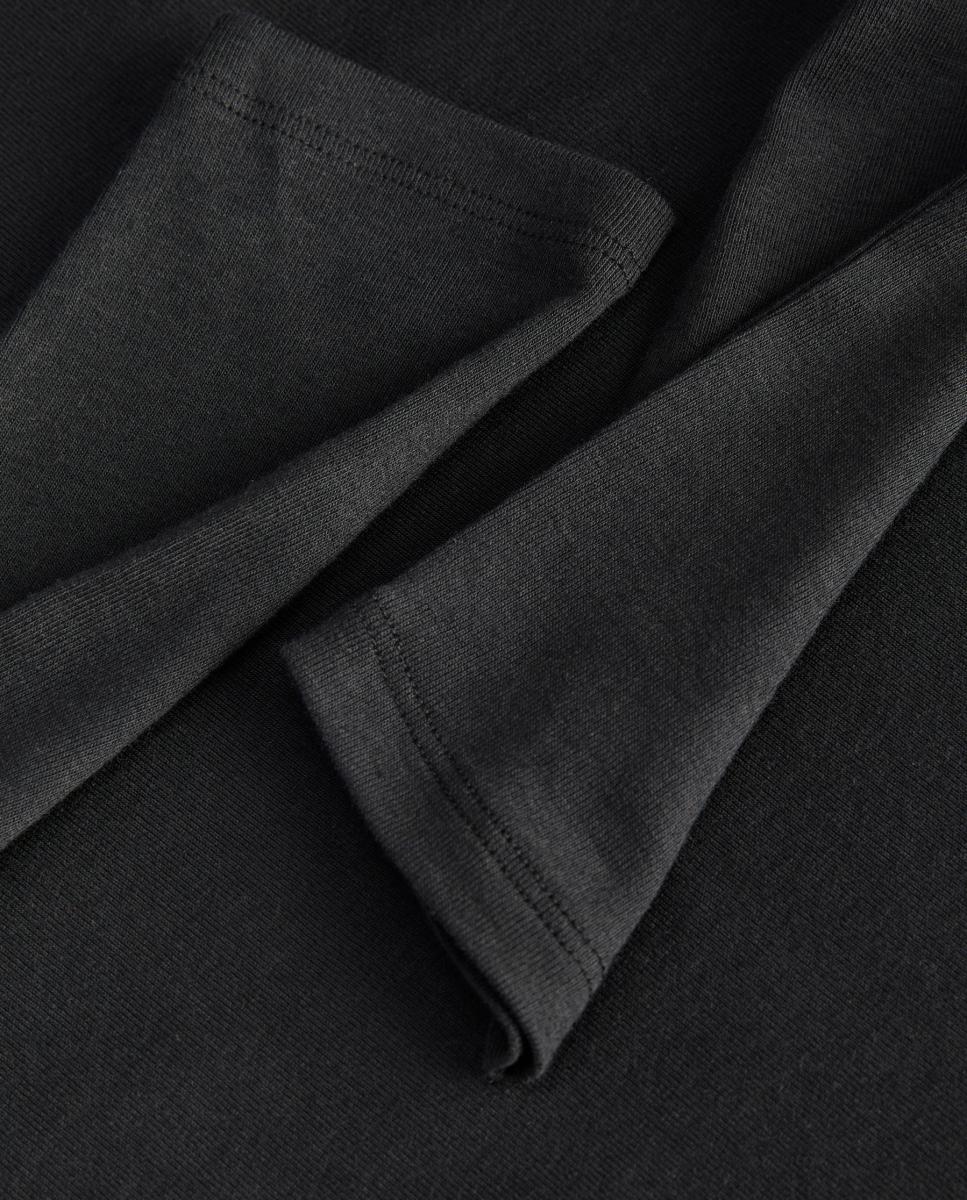 Camiseta de mujer manga larga y cuello alto - Jack & Jones - Negro Negro-7