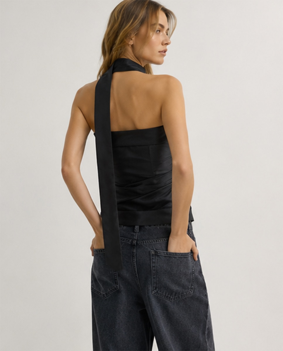 Imagen 2 de Top de mujer - Jack & Jones - Negro Negro