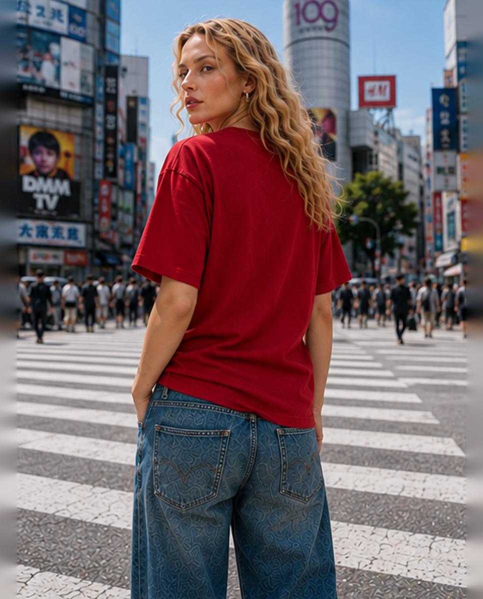 Imagen 6 de Camiseta de mujer - Jack & Jones - Rojo Rojo