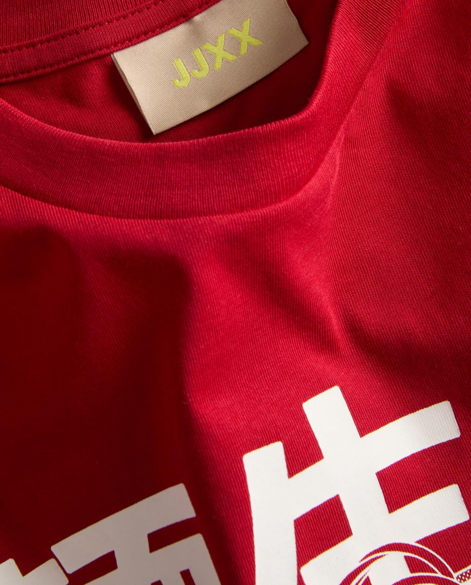 Imagen 10 de Camiseta de mujer - Jack & Jones - Rojo Rojo