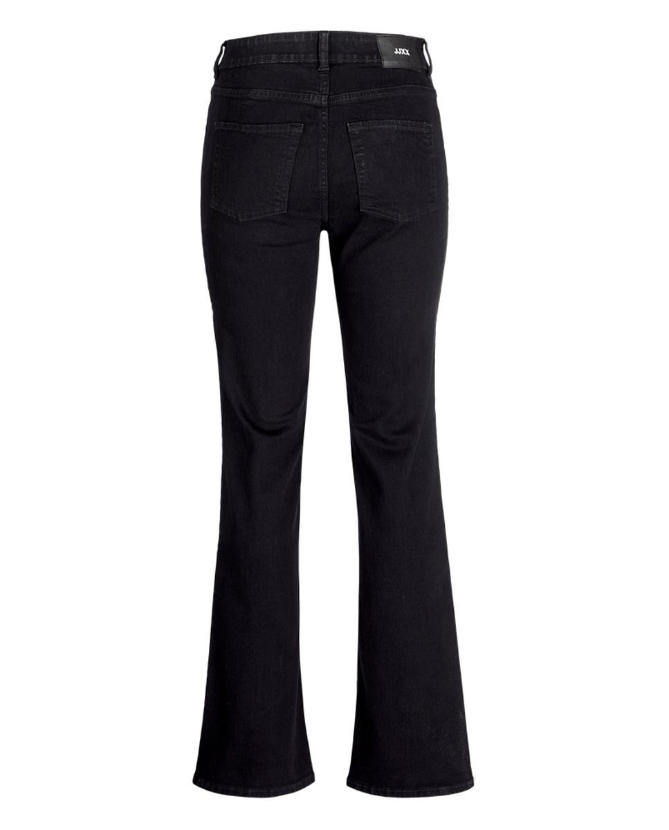 Jeans Nice com Corte Straight Justo Preto-7