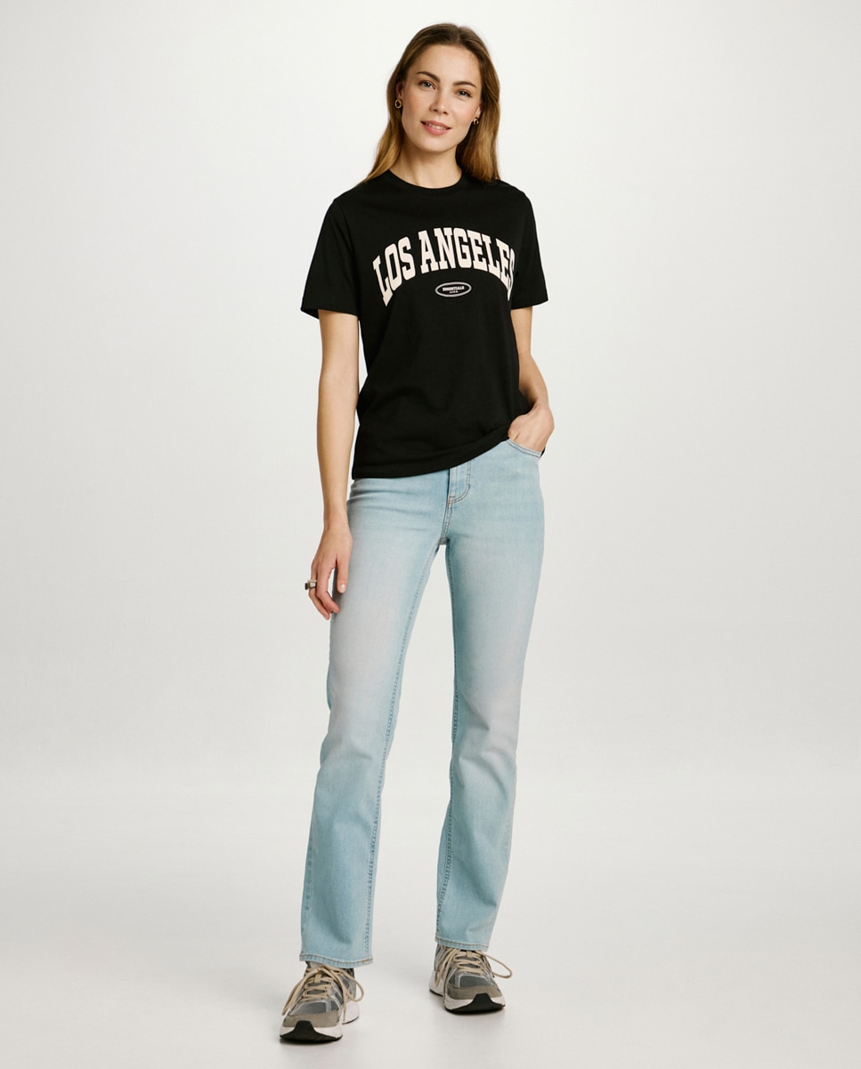 Imagem 0 de Jeans de Cintura Média