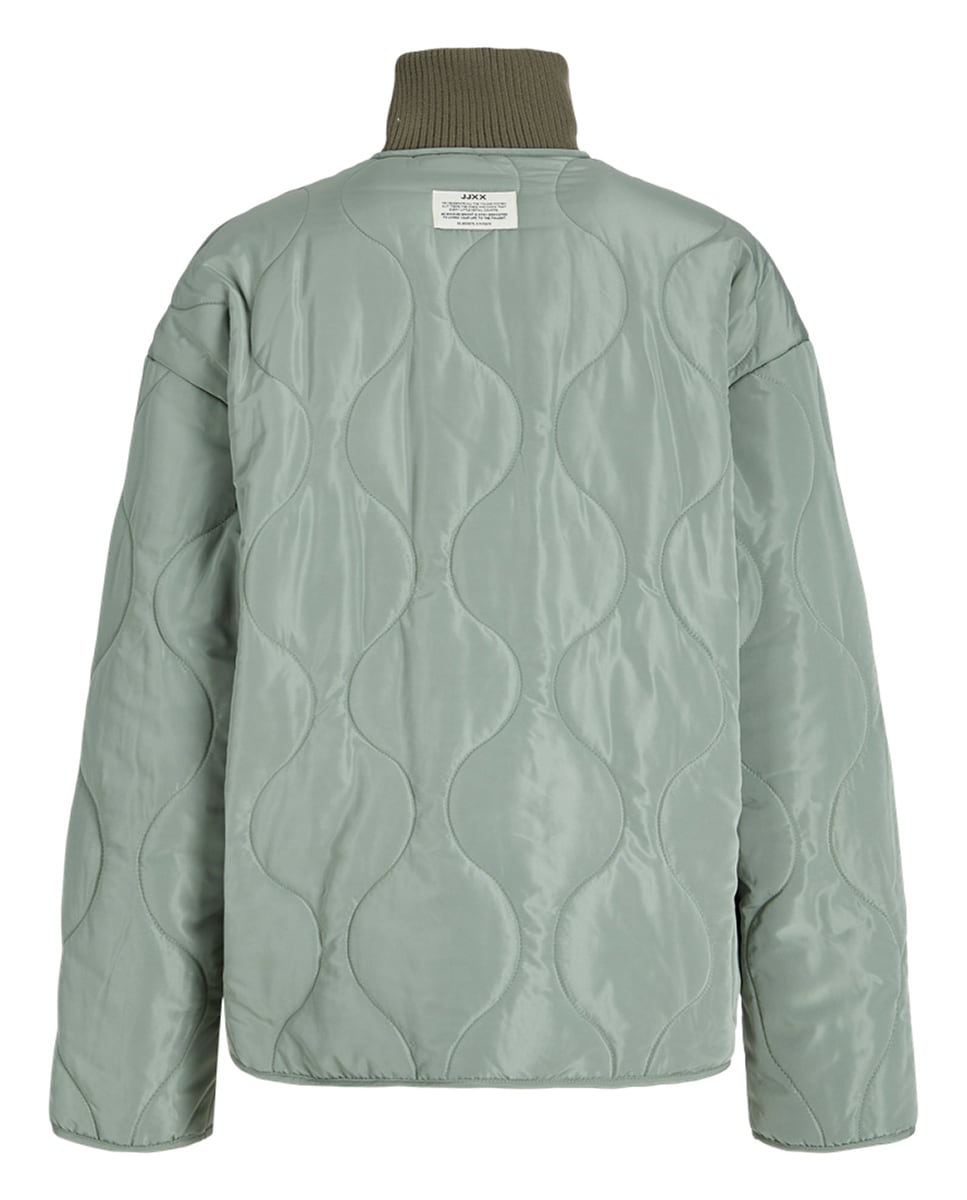 Casaco acolchoado Verde-6