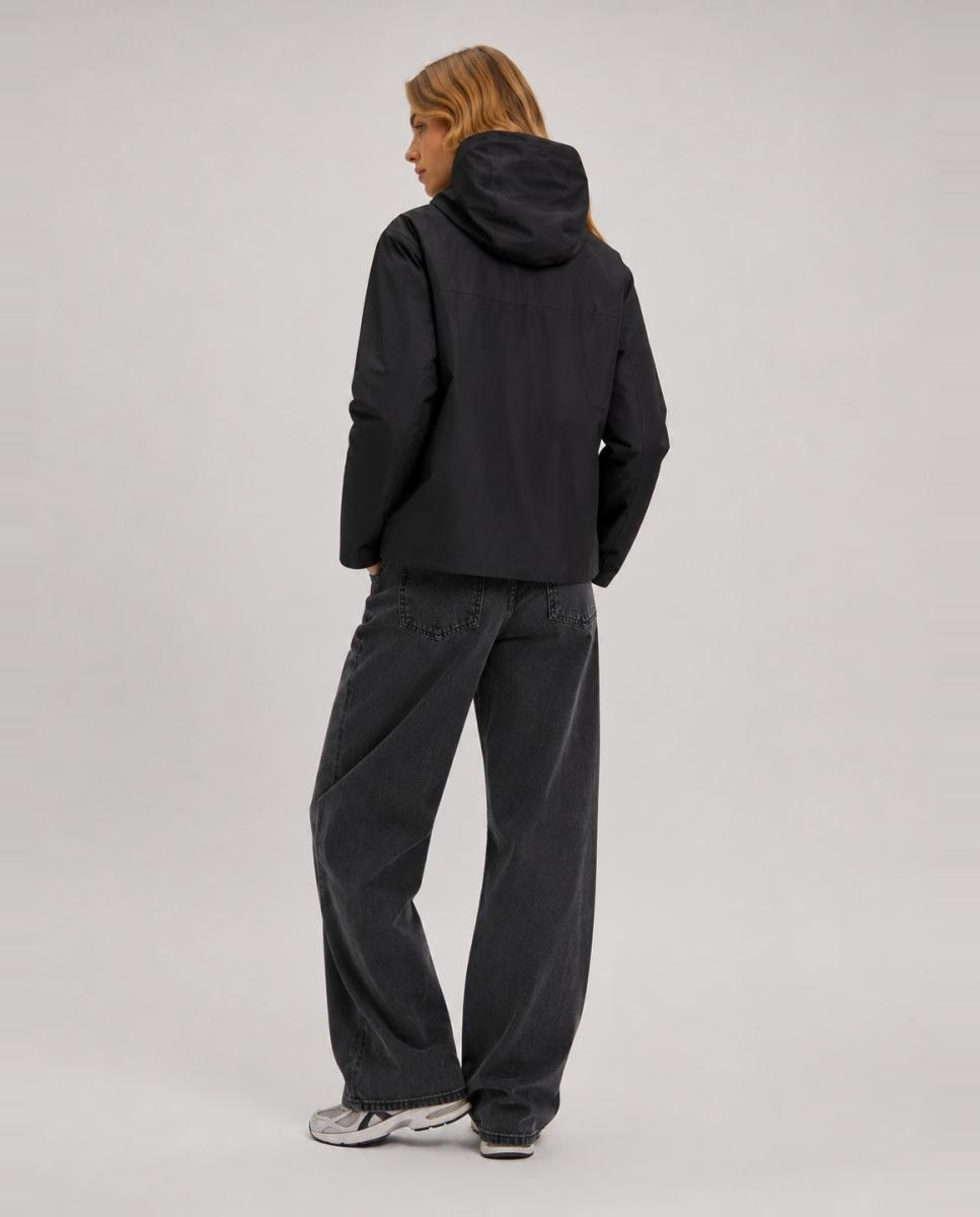 Chaqueta de mujer con capucha - Jack & Jones - Negro Negro-2