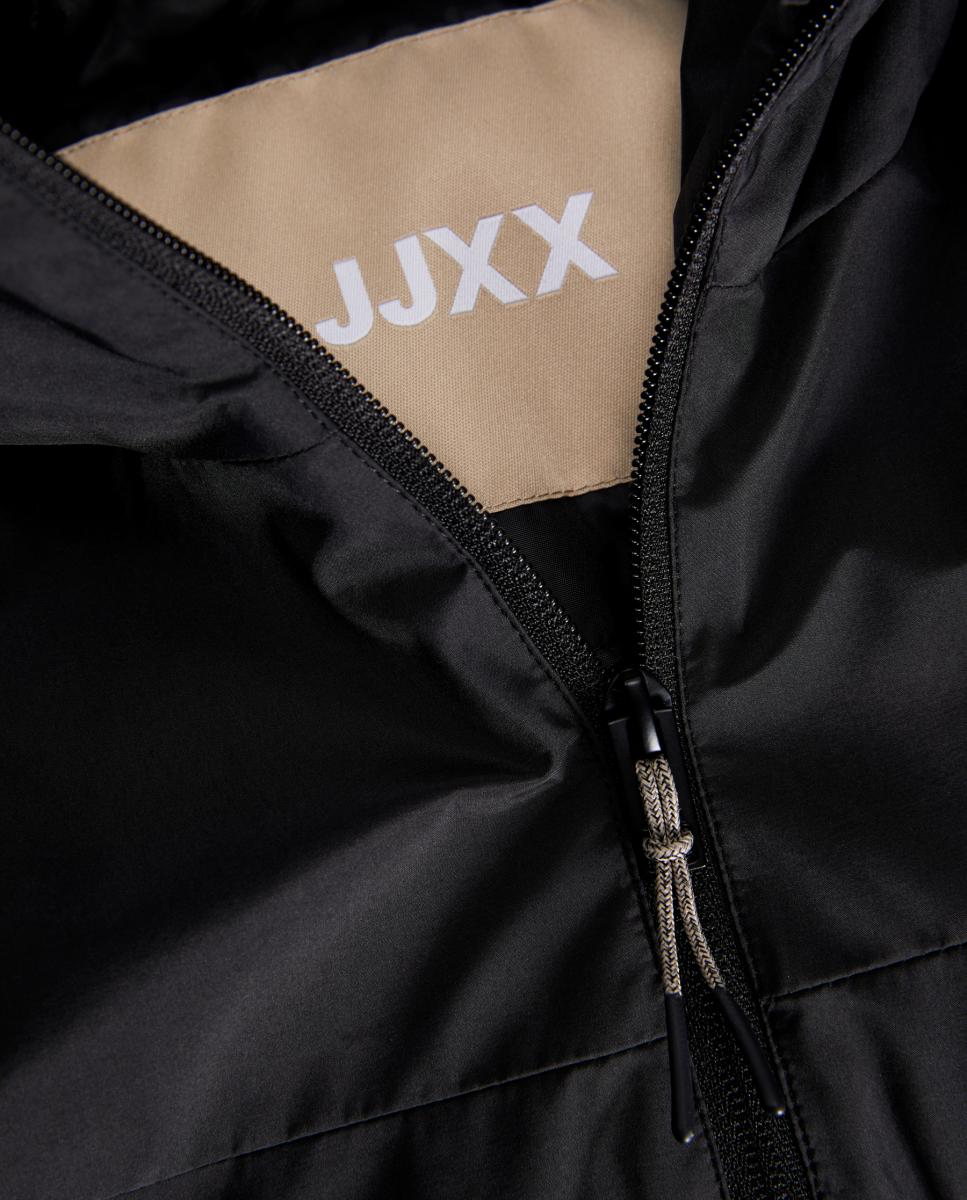 Chaqueta de mujer con capucha - Jack & Jones - Negro Negro-8