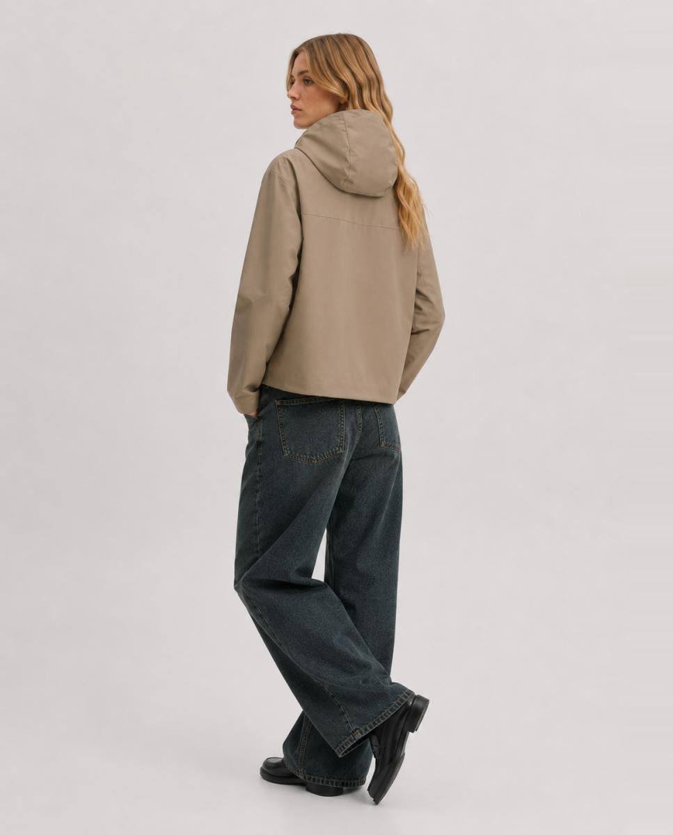 Chaqueta de mujer con capucha - Jack & Jones - Topo Topo-2