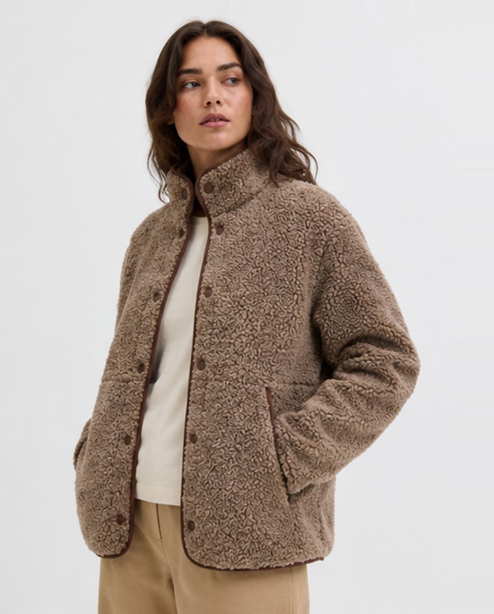Imagen 0 de Chaqueta de mujer teddy Topo
