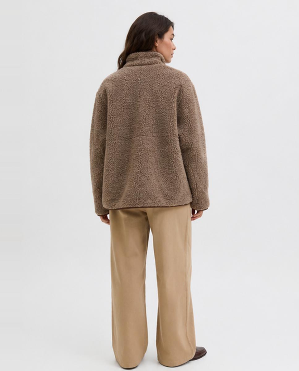 Chaqueta de mujer teddy - Jack & Jones - Topo Topo-2