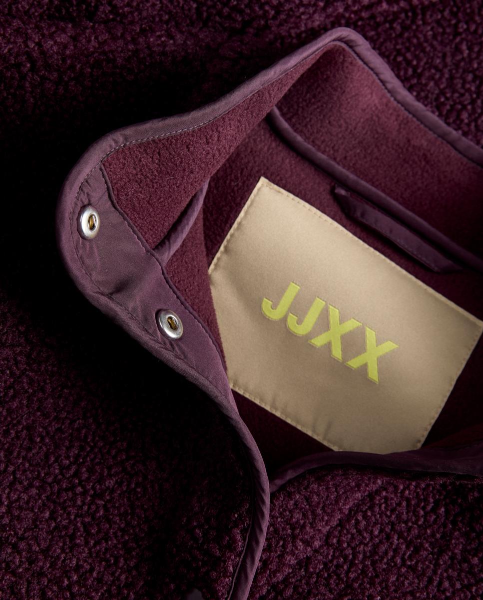 Casaco Teddy Bordeaux-8