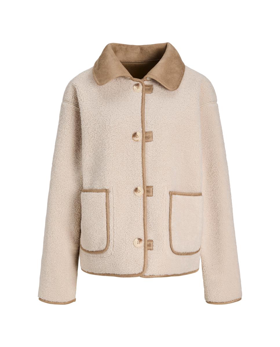 Chaqueta de mujer manga larga - Jack & Jones - Beige Beige-7