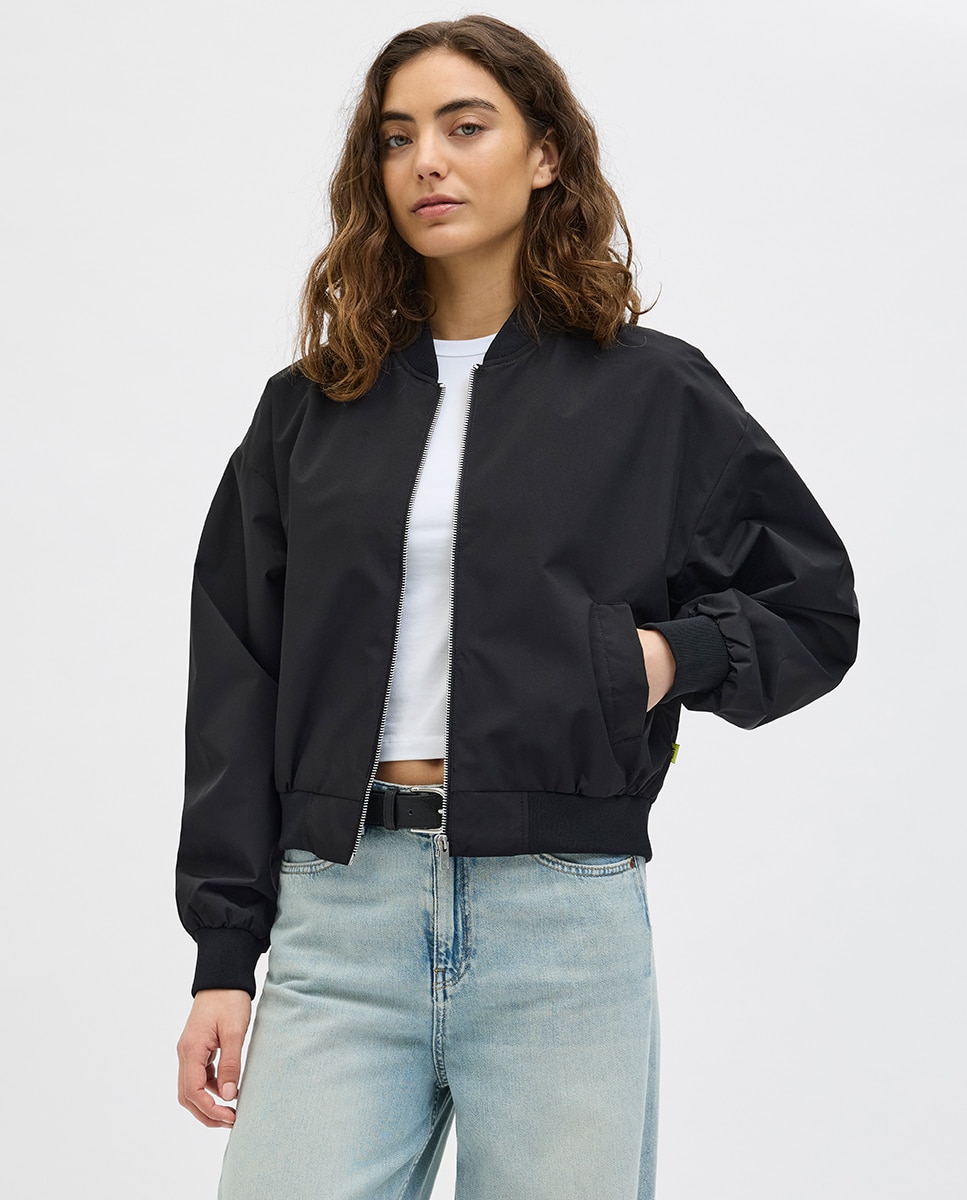 Cazadora de mujer - Jack & Jones - Negro Negro-1