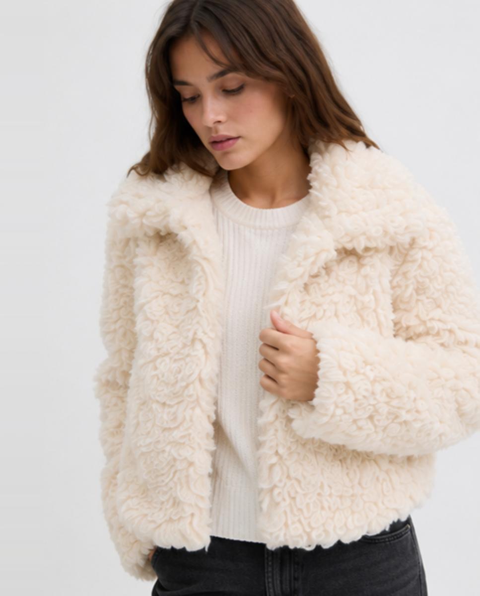 Imagen 1 de Chaqueta de mujer Beige