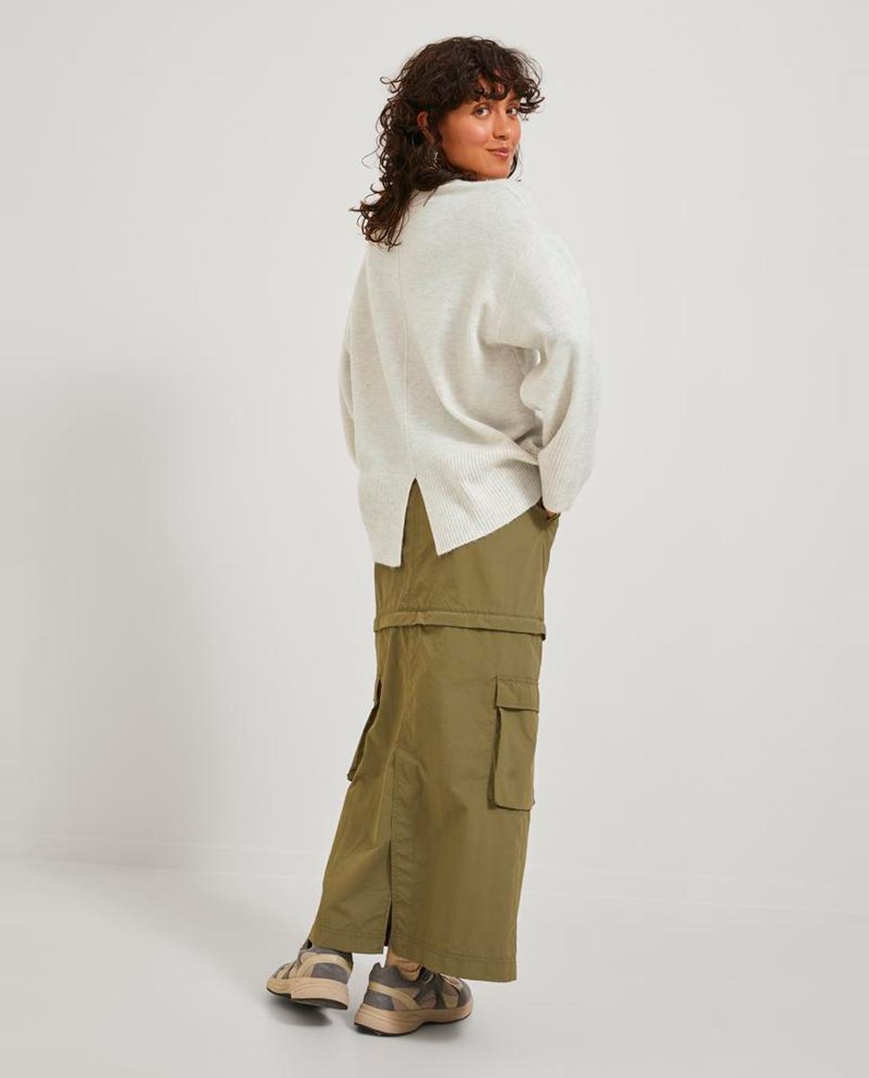 Camisola de malha Bege-3