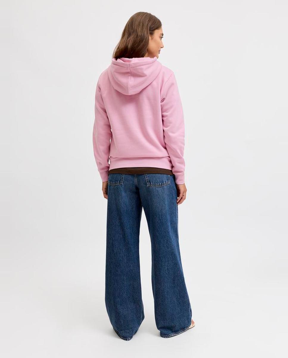 Sweatshirt de mulher com capuz Rosa-3