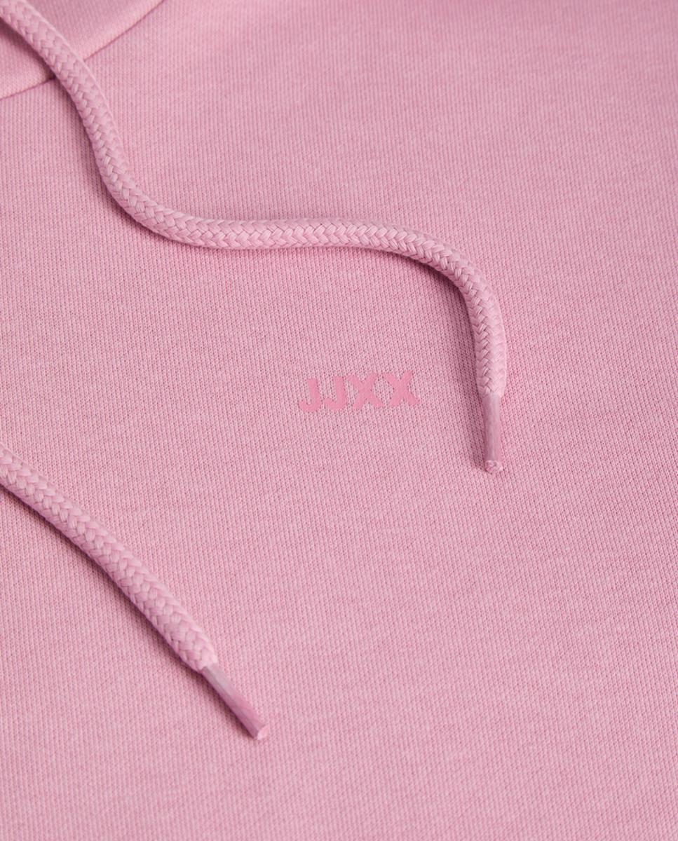 Sweatshirt de mulher com capuz Rosa-7