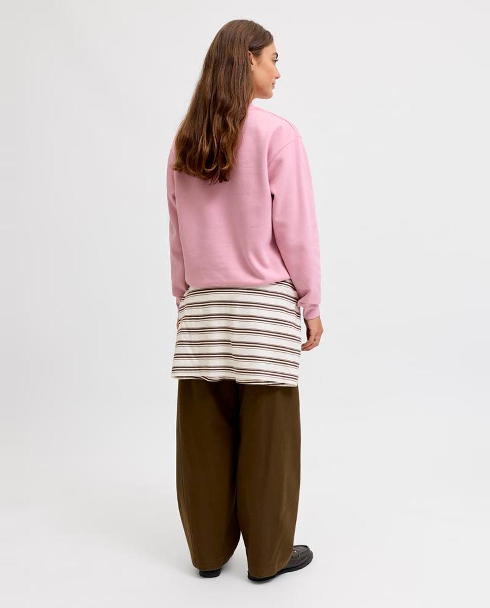 Sweatshirt de mulher com capuz Rosa-3
