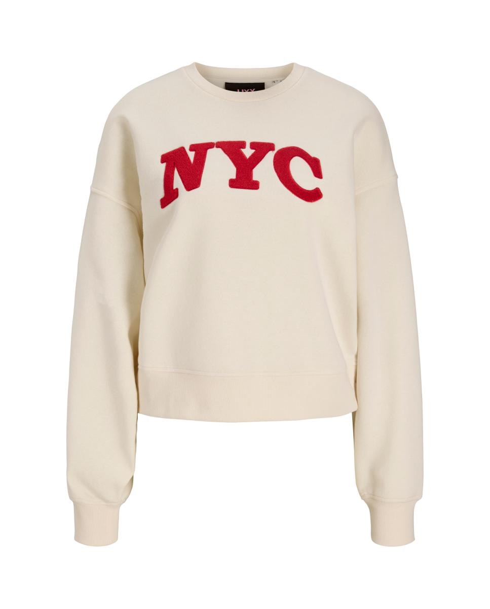 Imagen 5 de Sudadera de mujer manga larga - Jack & Jones - Beige Beige