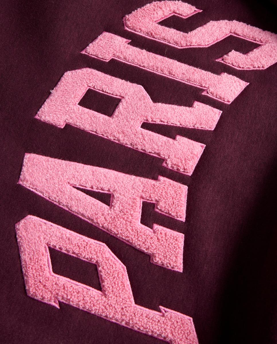 Imagen 8 de Sudadera de mujer manga larga - Jack & Jones - Burdeos Burdeos
