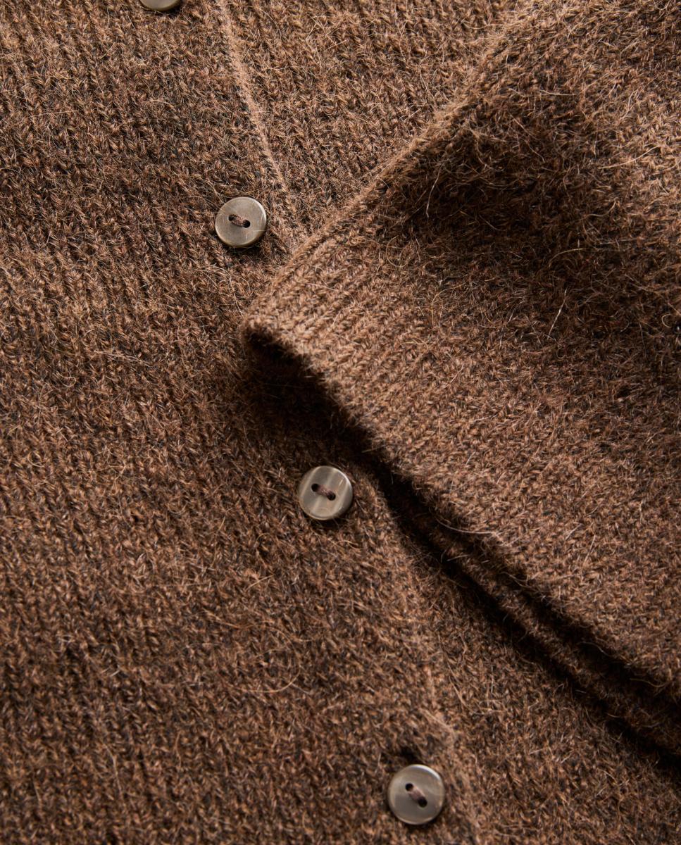Cárdigan de mujer manga corta - Jack & Jones - Caramelo Caramelo-7