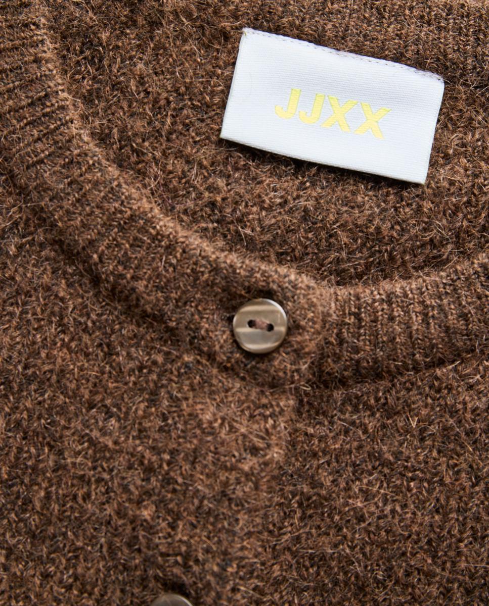 Cárdigan de mujer manga corta - Jack & Jones - Caramelo Caramelo-8