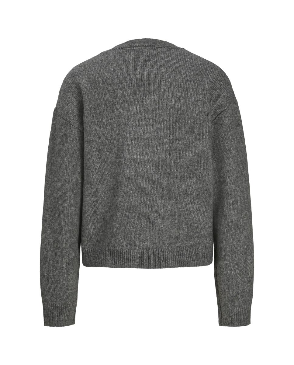 Jersey de mujer manga larga - Jack & Jones - Gris oscuro Gris oscuro-8