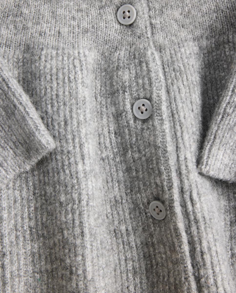 Cárdigan de mujer manga larga - Jack & Jones - Gris claro Gris claro-8