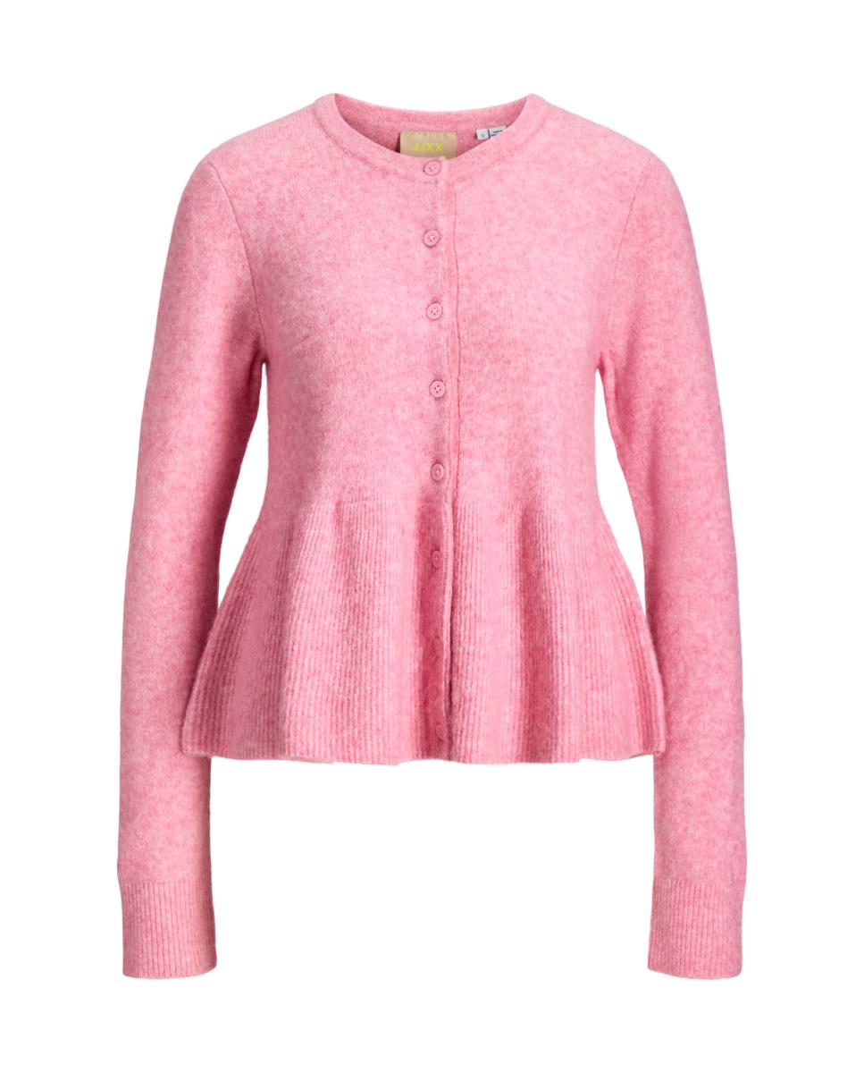 Cárdigan de mujer manga larga - Jack & Jones - Rosa Rosa-5