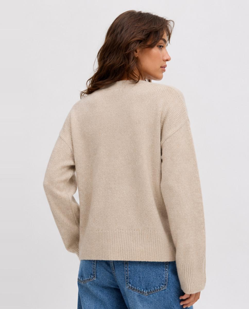 Imagen 2 de Cárdigan de mujer - Jack & Jones - Beige Beige