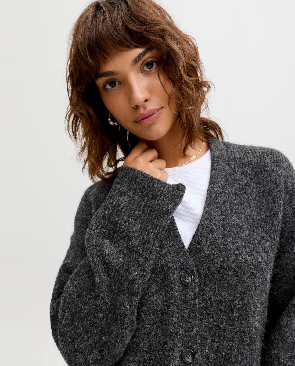 Imagen 4 de Cárdigan de mujer - Jack & Jones - Gris claro Gris claro