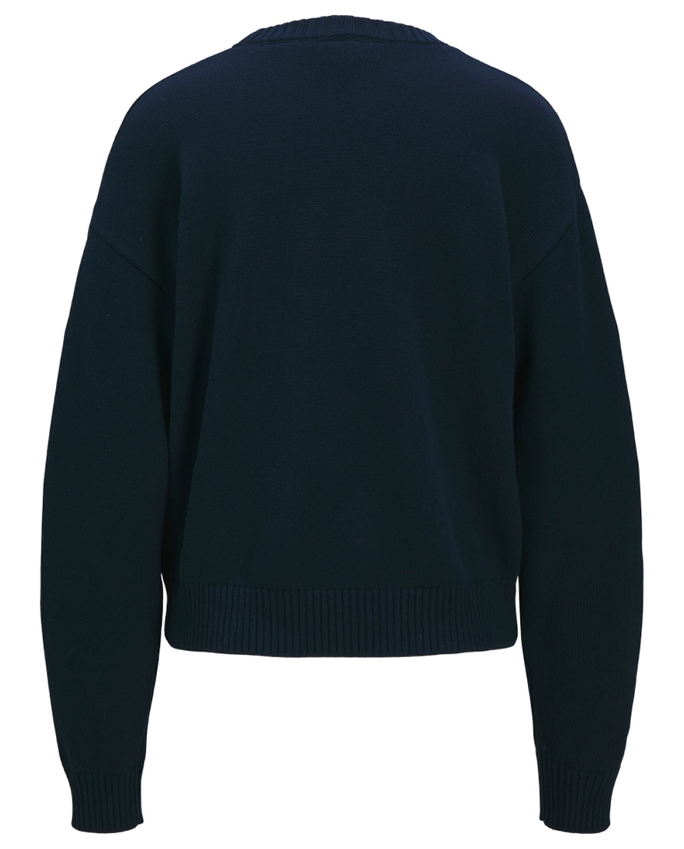 Camisola de malha Azul-marinho-6