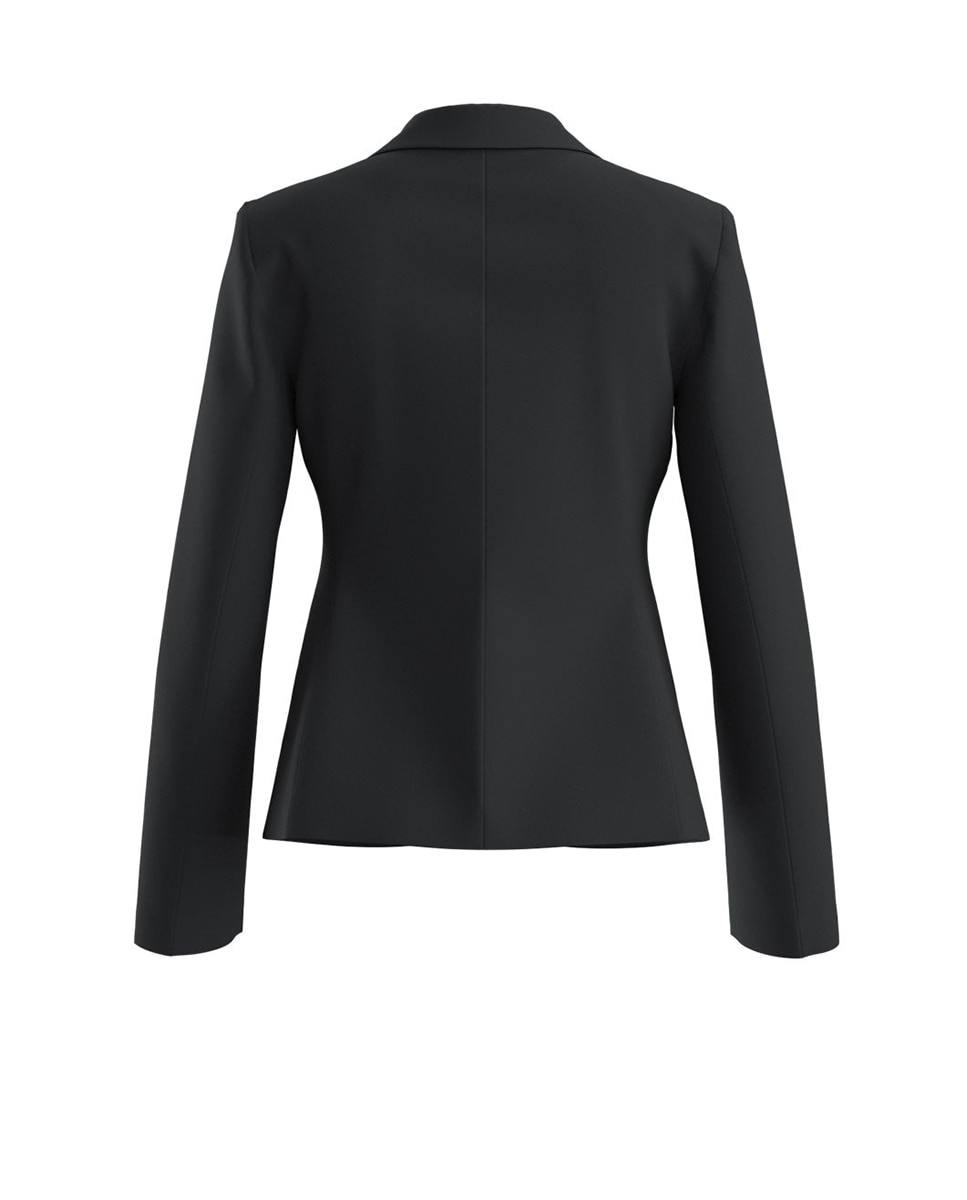 Imagen 2 de Chaqueta extra slim fit de tejido elástico - Boss - Negro Negro