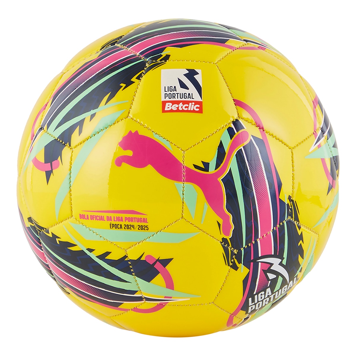 Mini Bola de Futebol Órbita Liga Portugal Hybrid 2024-2025 Amarelo-1