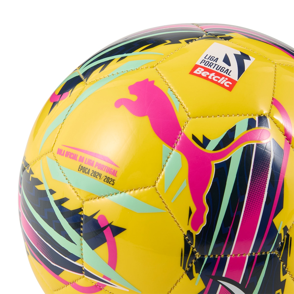 Mini Bola de Futebol Órbita Liga Portugal Hybrid 2024-2025 Amarelo-4