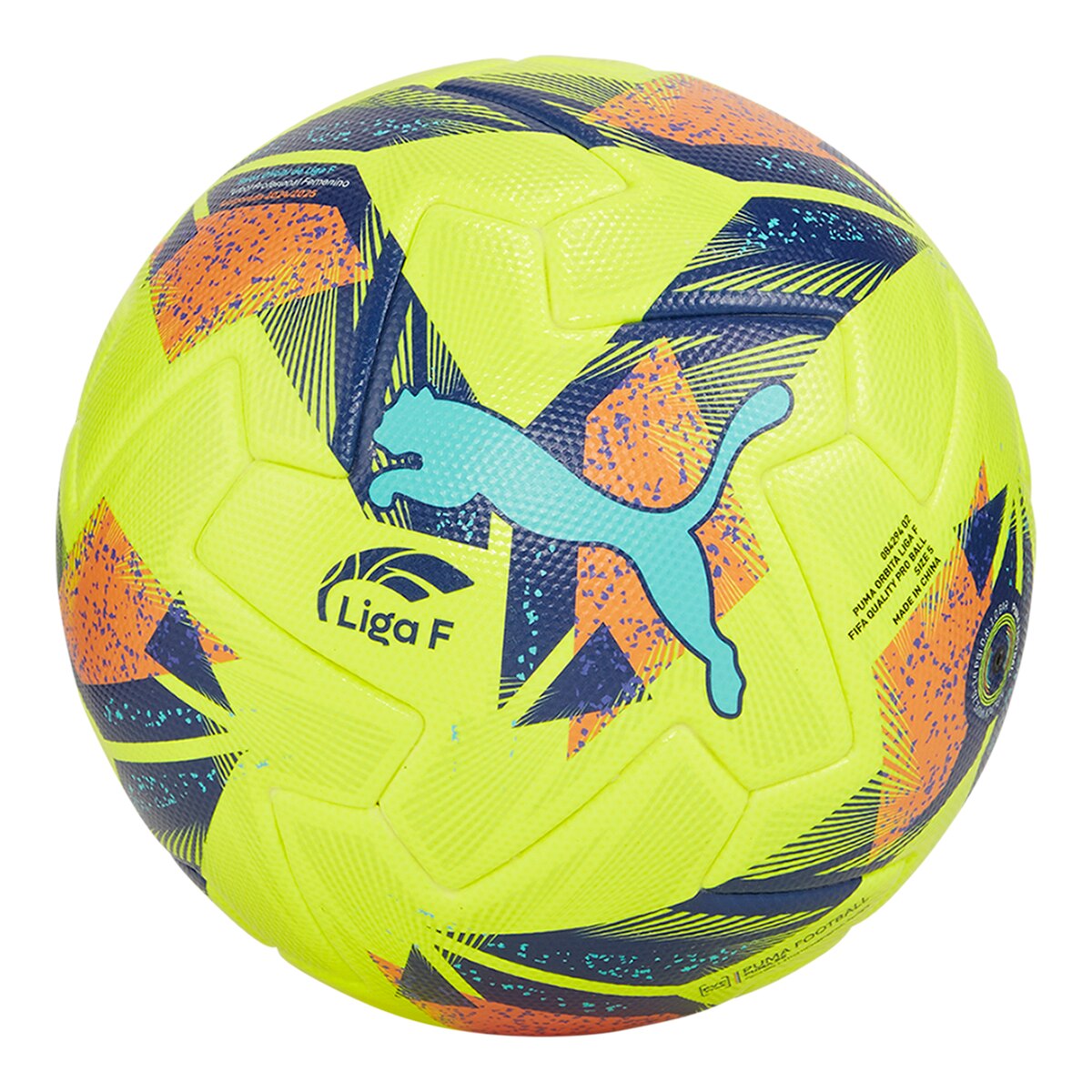 Bola de Futebol Orbita Liga F FIFA Quality Pro 2024-2025 Amarelo-2