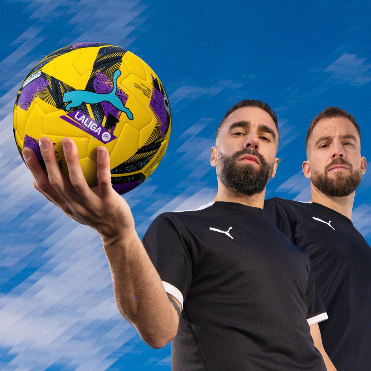 Bola de Futebol Orbita LaLiga1 Hybrid 2024-2025 Amarelo-5